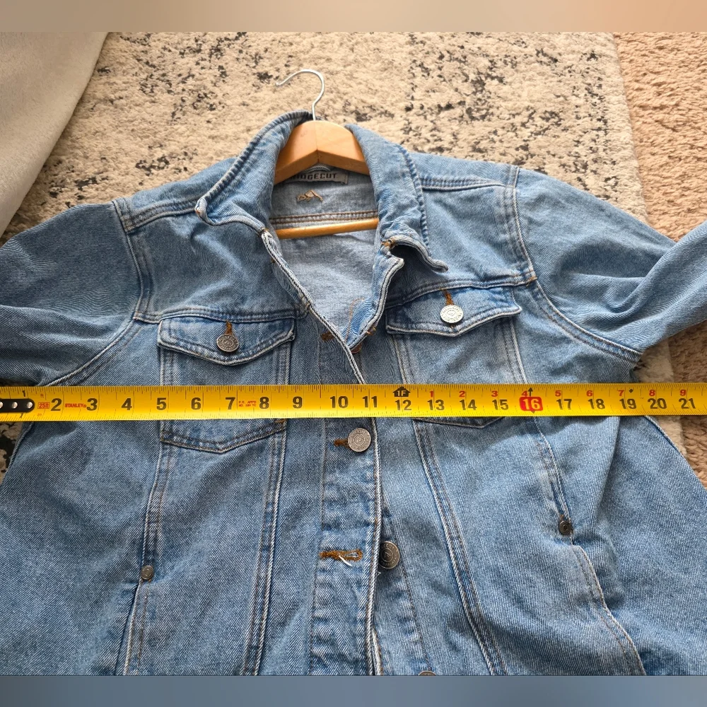 Ridgecut Toughwear Denim Jacket Womens M Blue 100% Cotton